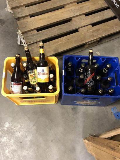 null 24 Bouteilles de bière 75cl, cuvé Van de keizer, gouden carolus, tripel karmeliet,...