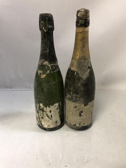null Ensemble de 2 bouteilles de champagne Ayala (une extra brute et une 1959), Vendu...