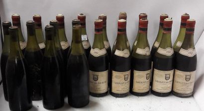 null 14 bts de Savigny les Beaune de 1962, Paul Reitz. on y joint 7 vins divers 