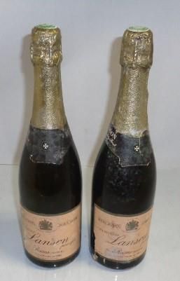 null 2 Bouteilles Champagne LANSON Brute Rosé 