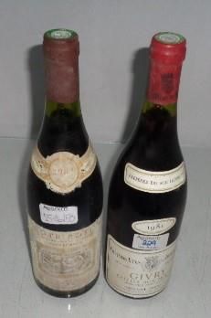 null 1 Givry Cellier aux moines de chez Thenard 1981. 1 Cote Rotie chez Ulysse Jaboulet...