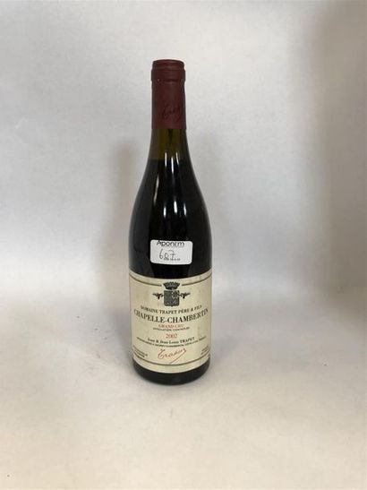 null 1 bouteille CHAMBERTIN Châpelle Trapet, 2002