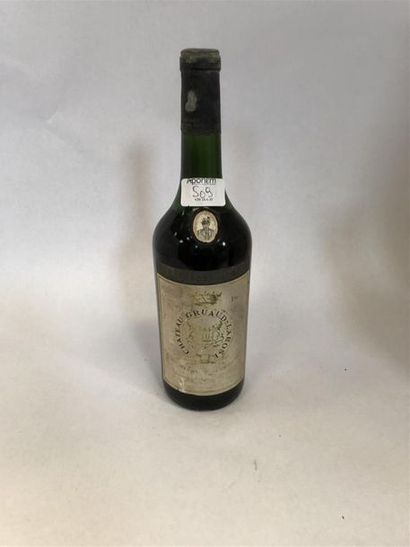 null 1 bouteille GRUAUD LAROSE, SAINT JULIEN, 1962 (haute épaule)