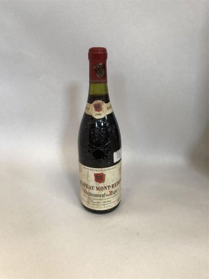 null 1 bouteille MONT REDON, CHATEAU NEUF DU PAPE, 1990