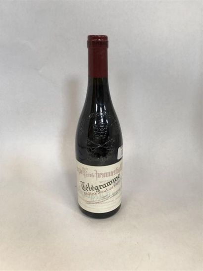 null 1 bouteille TELEGRAMME, CHATEAUNEUF DU PAPE, 2012