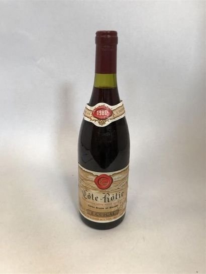 null 1 bouteille GUIGAL, COTE ROTIE, 1986