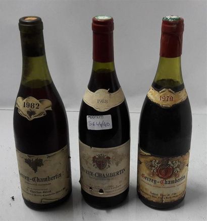 null 1 bouteille GEVREY CHAMBERTIN TISSERANDOT 1988, 1 GREVREY Chambertin Hubert...