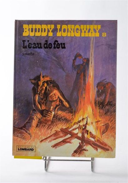 null DERIB (né en 1944) "Buddy Longway 8 - L'eau de feu" Ed. du Lombard, 1979. D...