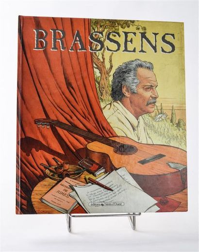 null COLLECTIF "Brassens" Ed. Vents d'Ouest, 1989. Dédicace de Dethorey sur deux...