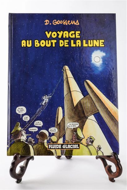 null Daniel GOOSSENS (1955) "Voyage au bout de la lune" Editions Audie, 1999. Dé...
