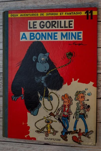 null André FRANQUIN (1924-1997) "Le gorille a bonne mine" Dupuis, 1959. E.O. Coins...