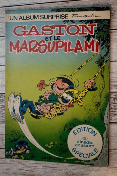 null André FRANQUIN (1924-1997) "Gaston et le marsupilami" Dupuis, 1978. E.O.