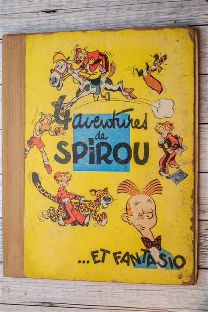 null André FRANQUIN (1924-1997) Cinq bandes dessinées de Spirou et Fantasio
"4 aventures...