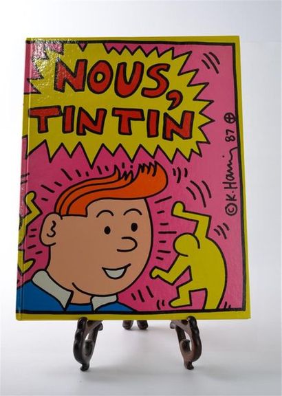null HERGE d'après "Nous Tintin" ouvrage collectif Les éditions du Lion, Bruxelles,...