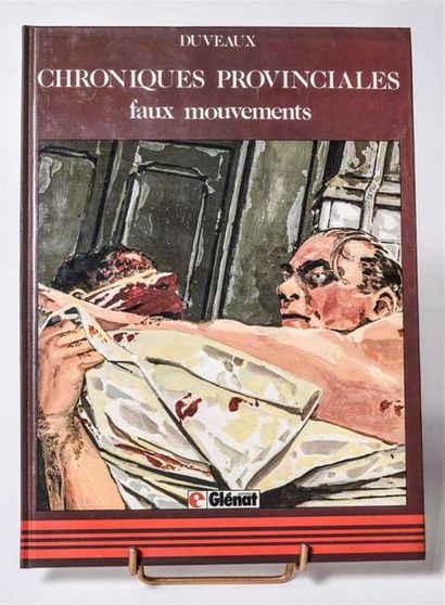 null Michel DUVEAUX (1951)
"Pierrot Le Fou" Glénat, 1980. Dédicacée.
"Chronique provinciales...