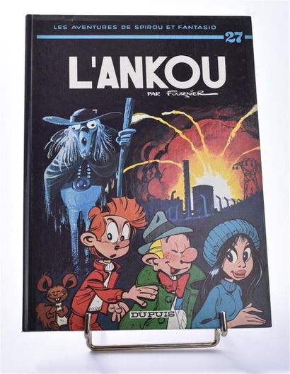 null Jean-Claude FOURNIER (né en 1943) "L'Ankou" Dupuis, 1981. Dédicace.