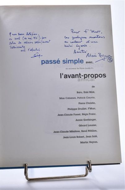 null Alain BIGNON (1947-2003) et Guy VIDAL (1939-2002) "Passé simple" Les Humanoïdes...