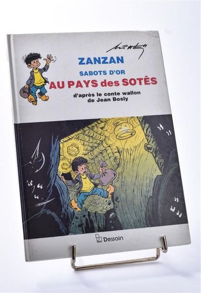 null MITTEI (1932-2001) d'après Jean BOSLY "Zanzan sabots d'or - Au Pays des Sôtes"...