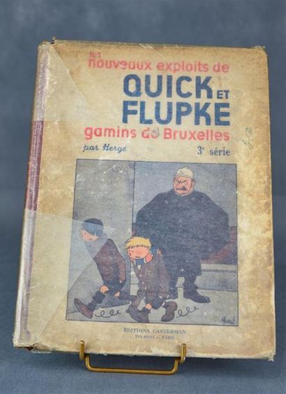 null HERGE (1907-1983) "QUICK et FLUPKE" Deux vol. en l'état:
"Les exploits de Quick...