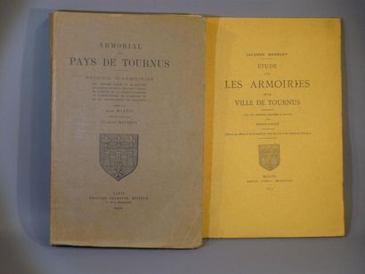 null [TOURNUS] Jean Martin & Jacques Meurgey, Armorial du pays de Tournus, 1 vol...