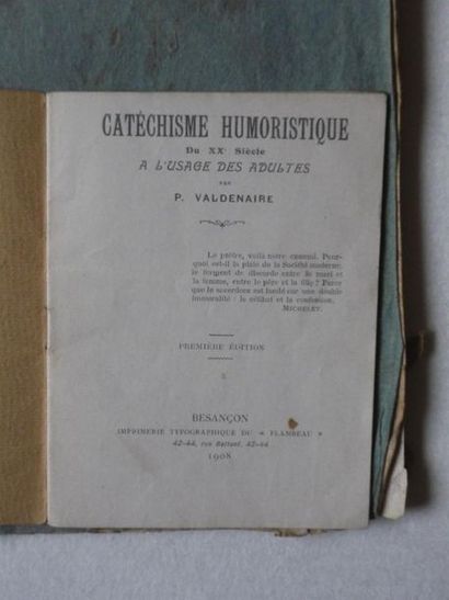 null H [Caricature-Religiosa] BRONSSONET dit Jean d'Antimoine, Histoire naturelledesmoines...