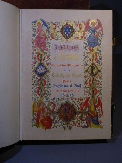 null H [Religiosa] : Livre d'heures d'après un manuscrit de la bibliothèque royale,...