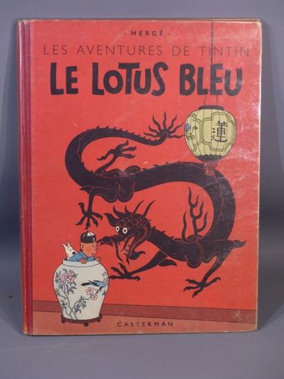 null TINTIN,Le Lotus Bleu, B2 1948.