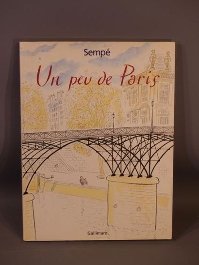 null Jean-Jacques SEMPE (1932), Un peu de Paris, Album broché, Gallimard2001. Avec...
