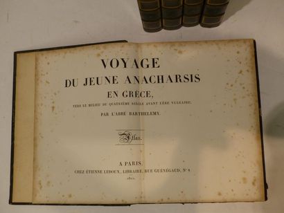 null L : Abbé Jean-Jacques BARTHELEMY, Voyage du jeune Anacharsis en Grèce..., 7...