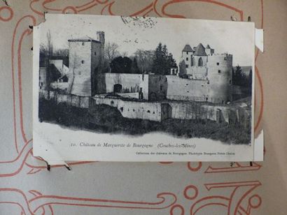 null CP : Bel Album d'environ 350 Cartes postales anciennes Semur-en-Auxois, Dijon,...