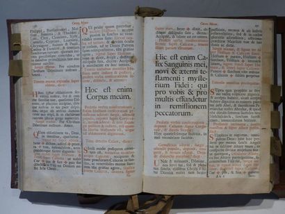 null [Religiosa] Bible et son Lutrin, 1vol in-4 plein veau, Venise 1816