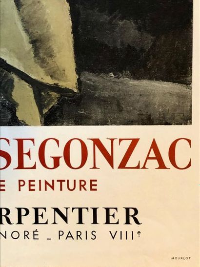 Segonzac (d'après), Cinquante ans de peinture André Dunoyer de Segonzac (d'après),...