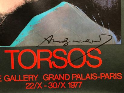 Andy Warhol, Torsos, 1977. Andy Warhol, Torsos, 1977. Affiche offset non entoilée,...