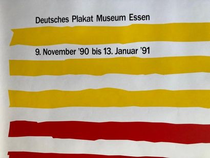 Anonyme, Deutsches Plakat Museum Essen, 1991. Anonyme, Deutsches Plakat Museum Essen,...