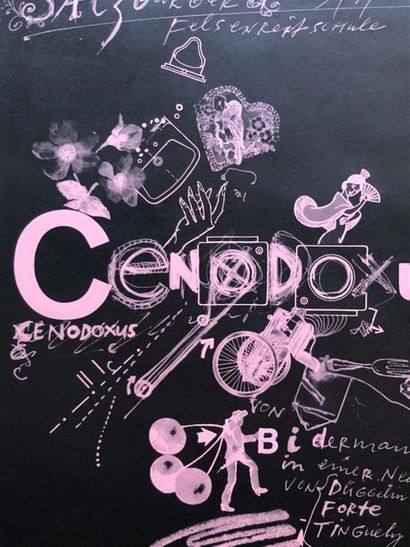 Jean Tinguely, Cenodoxus, 1972. Jean Tinguely, Cenodoxus, 1972. Affiche offset non...