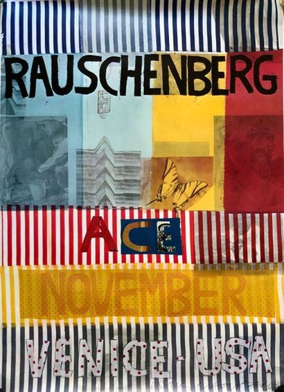 Rauschenberg (d'après), Ace November Venice-USA; Rauschenberg (d'après), Ace November...