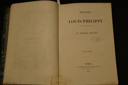 Amédée Boudin, Histoire de Louis-Philippe Amédée Boudin, Histoire de Louis-Philippe,...