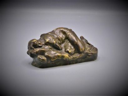 d'après Jean-Baptiste CARPEAUX bronze d'après Jean-Baptiste CARPEAUX , jeune fille... Gazette Drouot