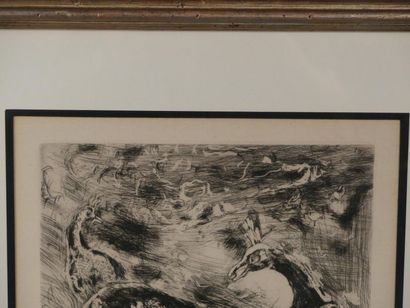 CHAGALL, Le Gai paré des plumes du paon Marc Chagall (1887-1985, Le Gai paré des...