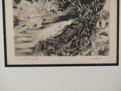 CHAGALL, Le Gai paré des plumes du paon Marc Chagall (1887-1985, Le Gai paré des...