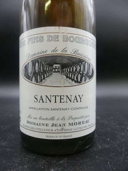 null 1 bouteille de SANTENAY domaine Jean Moreau 1990. Bon niveau.