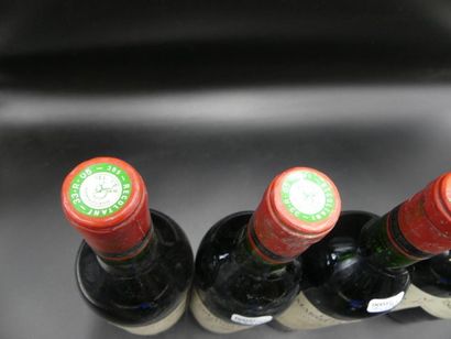 null Lot de 6 bouteilles comprenant 3 bouteilles de MISE DE LA BARONNIE Pauillac...