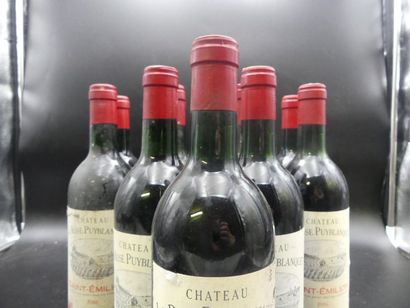 CHATEAU LA ROSE PUYBLANQUET 1986. 11 bouteilles de CHATEAU LA ROSE PUYBLANQUET 1986....