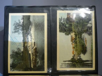 [SAÔNE-ET-LOIRE] Album de 196 cartes postales anciennes. [SAÔNE-ET-LOIRE] Album de...
