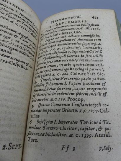 Johannes SCHMIDIO, Diarium Historicum continens Res memorabile. Johannes SCHMIDIO,...