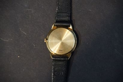 PIAGET PIAGET Montre bracelet pour femme en or jaune 18K (750), cadran doré, index...