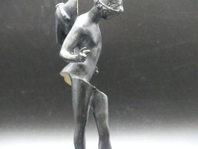 ARMAN ARMAN (1928-2005) Divided David, bronze patiné soclé, 1989 Signé et numéroté...