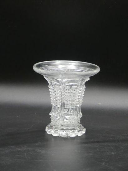 LE CREUSOT. Petit vase modèle ACANTHE 13 cm