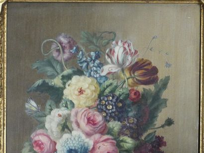 Jean-François ELIAERTS Attribué à Jean-François ELIAERTS (1761-1848) Bouquets sur...