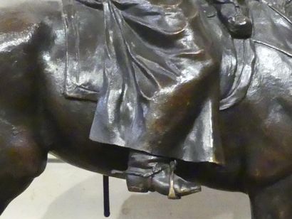 Jacques FROMENT-MEURICE Jacques FROMENT-MEURICE (1864-1948). Dragon, bronze à patine...